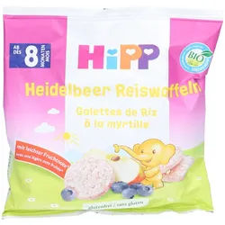 Hipp Reiswaffeln mit Heidelbeeren Nach 8 Monaten