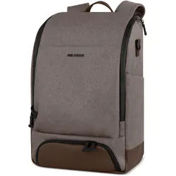 ABC Design Wickelrucksack , Graubraun , Textil , 30x17x44 cm , EN 1888 , Baby on Tour, Kinderwagen, Wickeltaschen & Wickelrucksäcke