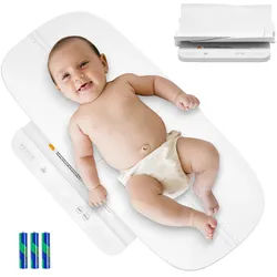 VEVOR Babywaage Stillwaage Tierwaage Säuglingswaage elektronisch bis 20kg TARE