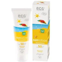 eco cosmetics Sonnenlotion LSF 50 125ml Sonnenschutzcreme 125 ml