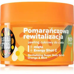 Farmona Tutti Frutti Minty Orange erfrischendes Zuckerpeeling für den Körper 300 g