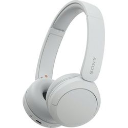 Sony WHCH520 On-Ear-Kopfhörer (Freisprechfunktion, Rauschunterdrückung, Google Assistant, Siri, Bluetooth, 50 Std. Akkulaufzeit) weiß