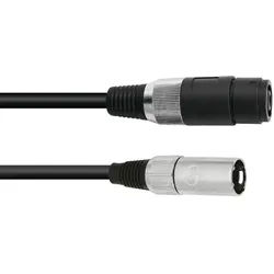OMNITRONIC Adapterkabel Speaker(F)/XLR(M) 1m sw