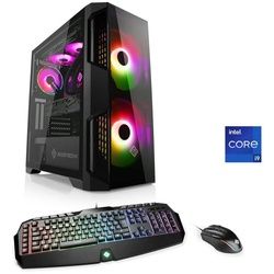 CSL Aqueon C99377 Extreme Edition Gaming-PC (Intel® Core i9 13900KF, NVIDIA GeForce RTX 4080, 32 GB RAM, 2000 GB SSD, Wasserkühlung) schwarz