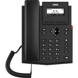 FANVIL X301P - IP-Telefon, PoE, 100 MBit, 2 SIP-Lines