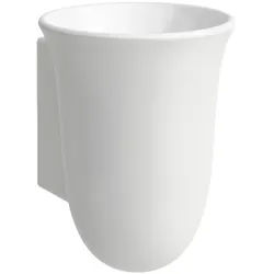 LAUFEN The new classic Zahnbürstenhalter H8738547570001 9,5x10,5x12,5cm, weiß matt