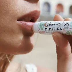 MIMITIKA Sunscreen Lip Balm SPF 20 Coconut (6 g)