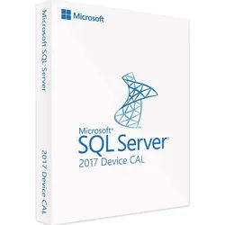 Microsoft SQL Server 2017 | 1 Device CAL | Blitzversand