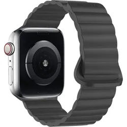 Decoded Silicone Magnet Traction Loop Strap 38/40/41/42mm Black