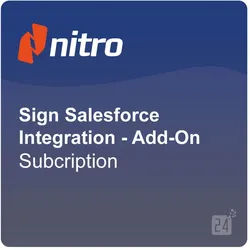 Nitro Sign Salesforce Integration - Add-On 3 Year Subscription per Year ESD