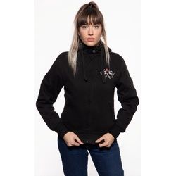 Queen Kerosin Speed Garage Adventure Damen Jacke, schwarz, Größe XS