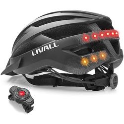 Livall MT1 Fahrradhelm mit BR80 Fernbedienung - matt black - 58-62