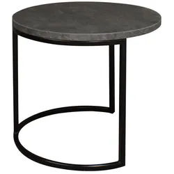 möbel-direkt.de Couchtisch Couchtisch Couchtisch rund grau|schwarz