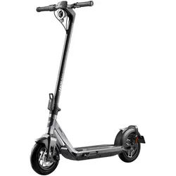 NIU Elektroscooter , Grau, Schwarz , Metall , 118.6x113.9x54.1 cm , Beleuchtung vorne, Beleuchtung hinten, Faltrahmen, LED Scheinwerfer, LCD Display, integrierter Parkständer, zusammenklappbar, geringes Gewicht, Bluetooth, Glocke, Reflektoren, Kennzeichenhalter, digitale Tachoanzeige, Smartphone-Steuerung , Freizeit & Co, E-Mobilität, E-Scooter