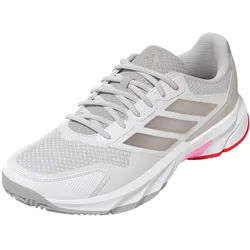 adidas Tennisschuhe CourtJam Control 3 Allcourt 2025 weiss/silber Damen