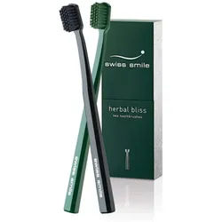 Swiss Smile Herbal Bliss 2 Zahnbürsten Bristish Racing Set St