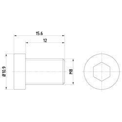 HELLA Sicherungsschraube Bremsscheibe 2x Vorne Rechts Links für BMW X4 5 3 7 2 6 1 X5 4 8 Z4