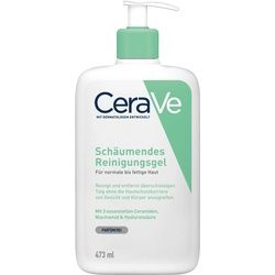 CeraVe Schäumendes Reinigungsgel: pflegender Reinigungsschaum für normale bis fettige Haut Gel 473 ml Unisex 473 ml Gel