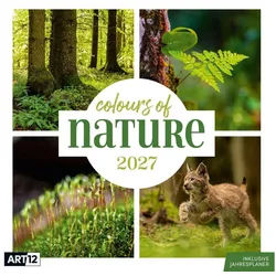 Ackermann Wandkalender Colours of Nature Kalender 2027 - 30x30 - Art12