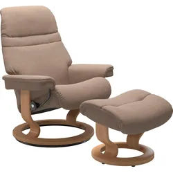 Stressless® Fußhocker »Sunrise«, mit Classic Base, Gestell Eiche Stressless® beige Q2 FARON