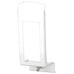 ingo-man® plus VF IMP T P Verschlussblende, Hochwertige Blende mit Sichtfenster, Aluminium, pulverbeschichtet, weiß