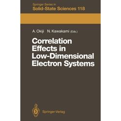 Correlation Effects In Low-Dimensional Electron Systems Kartoniert (TB)