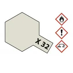 X-32 Titanium Silber glänzend 10ml