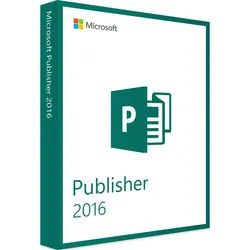 Microsoft Publisher 2016 Vollversion | Windows | Produktschlüssel + Download