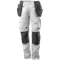 Mascot Hose mit Hängetaschen, geringes Gewicht Hose Größe 90C56, weiss/dunkelanthrazit