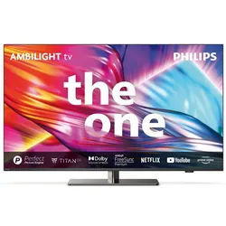 Philips 55PUS8949 LED-Fernseher (55 Zoll, 4K Ultra HD) grau