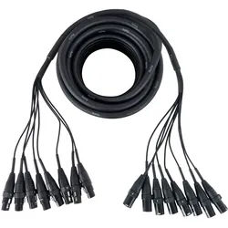 Pronomic Stage MX8/0-10 Sub-Multicore XLR 10m