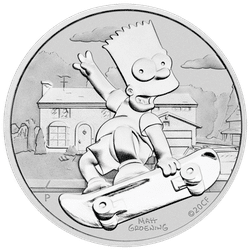 1 Unze Silber The Simpsons Bart Simpson 2020 (differenzbesteuert)