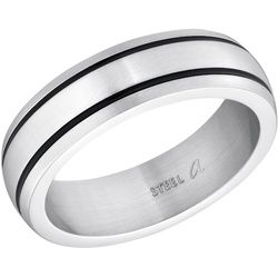 amor - Ring für Damen und Herren, Unisex, Edelstahl Ringe