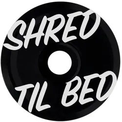 Kids Ride Shotgun Shred Til Bed Stem Cap Ahead-Kappe 1 1/8 Zoll