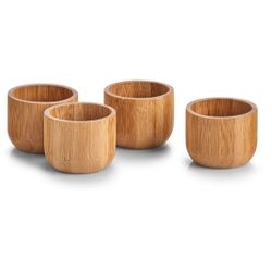 Zeller Eierbecher-Set, 4-teilig, Nachhaltige Becher für das Frühstücksei, 1 Set