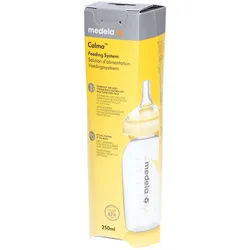 Medela Babyflasche mit Sauger Calma Transparent