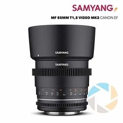 Samyang MF 85mm T1.5 VDSLR MK2 - Canon EF