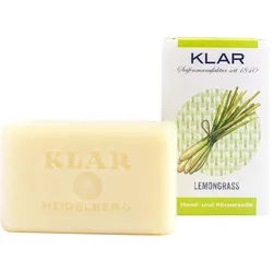 Klar-Seifen Pflege Feste-SeifenHand- und Körperseife Lemongrass 100 g