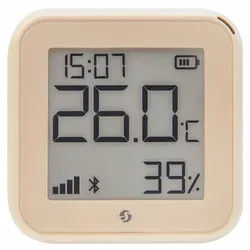 SHELLY WLAN-Temperatur- u. Feuchtigkeitssensor Plus H&T Gen. 3, BT, Mokka