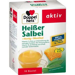 Doppelherz Heißer Salbei+honig+menthol 10 ST