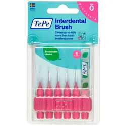 TEPE Interdentalbürste 0,4mm pink 6 St