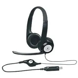 Logitech ClearChat H390 Verkabelt USB-Headset Kopf Noise Cancelling Microphone Stereo