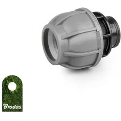 PE-Rohrverbinder 32 mm mit Innengewinde 1"