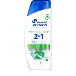 Head & Shoulders Menthol Fresh 2in1 Shampoo und Conditioner 2 in 1 gegen Schuppen 400 ml