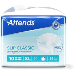 Attends Slip Classic 10 Windeln 15 St Unisex