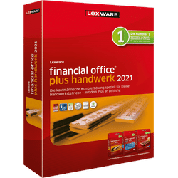Lexware Financial Office Plus Handwerk 2021, 365 Tage Laufzeit, Download