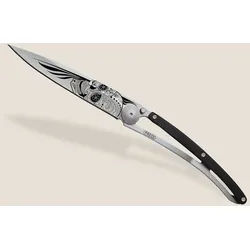 Deejo 37g Ebenholz Latino Skull Taschenmesser