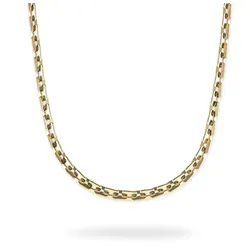 Copenhagen Studios Edelstahlkette Schmuck Geschenk Halskette Unisex Link gelb|goldfarben