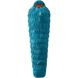 Deuter Damen Schlafsack Exosphere -10° SL 3700621-3911 - Petrol-Mango - Reißverschluss rechts