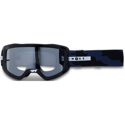 FOX Main Nuklr Mirrored Motocross Brille, schwarz